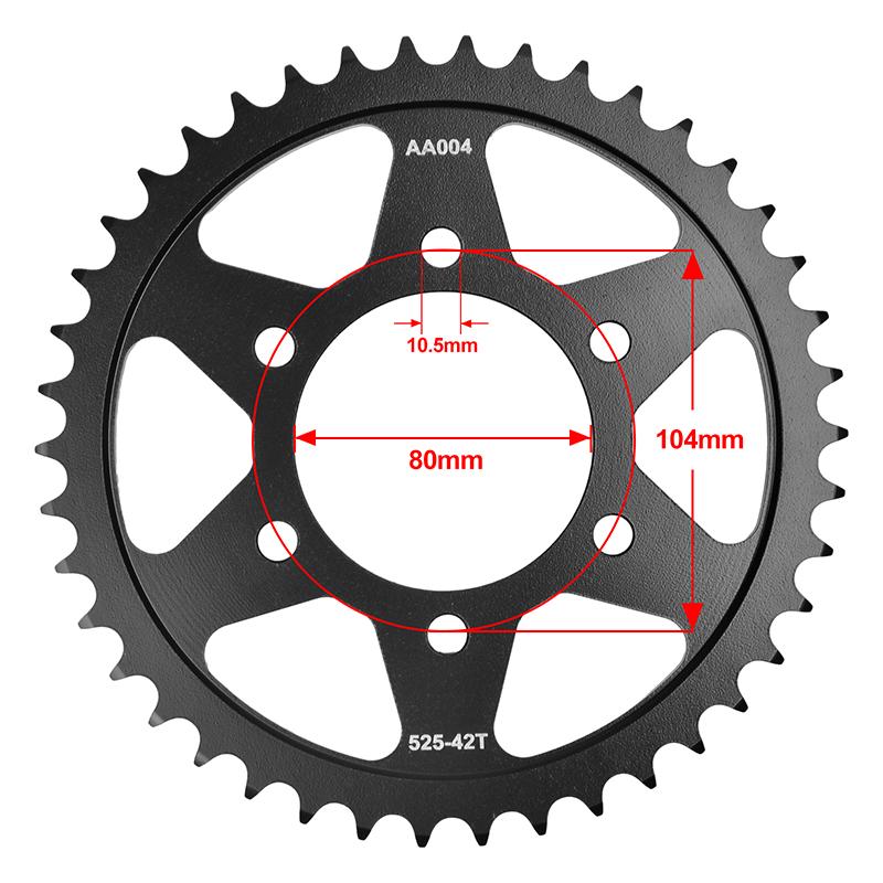 525 15T 42T Motor Bike Front Rear Sprocket Gear Wheel Cam for Kawasaki Z900 ABS Z900 RS 2018- Z1000 2010-2014 ZR1000