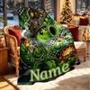 Custom Name Personalized Plants vs. Zombies Print Blanket, Home Decor, Bedroom, Sofa, Camping, Couch, Gifts for Birthday Christmas