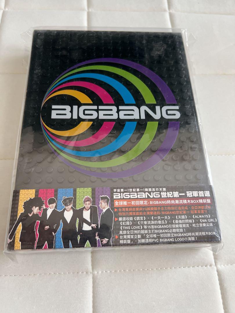 

[USED] BIGBANG Is Great Taiwan Ltd CD Brick BOX