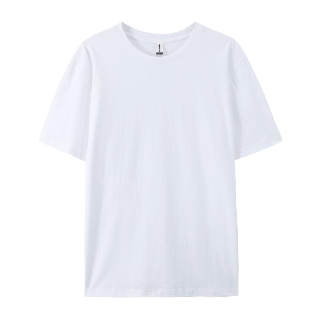 Women's Summer Breathable Plus Size Solid Colour Round Neck Bottom Casual Sports T-Shirt