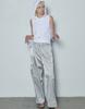 Lige Front Zip Cargo Pants Ash Gray