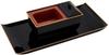 Sunmany Yamanaka Black Resin Rotating Buddhist Incense Burner with Lid Memorial Altar Tray 155 X 86 70 Mm