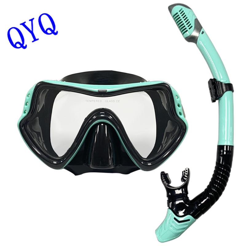 Erwachsenen Vollständig Trockener Schnorchel & Myopie Tauchmasken-Set zum Schnorcheln & Schwimmen