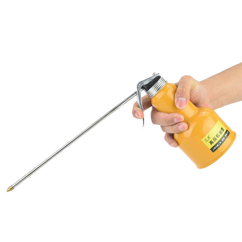1 Pcs High Pressure Machine Oiler Aluminum Alloy Pump Metal Oil Can Gun(500g)