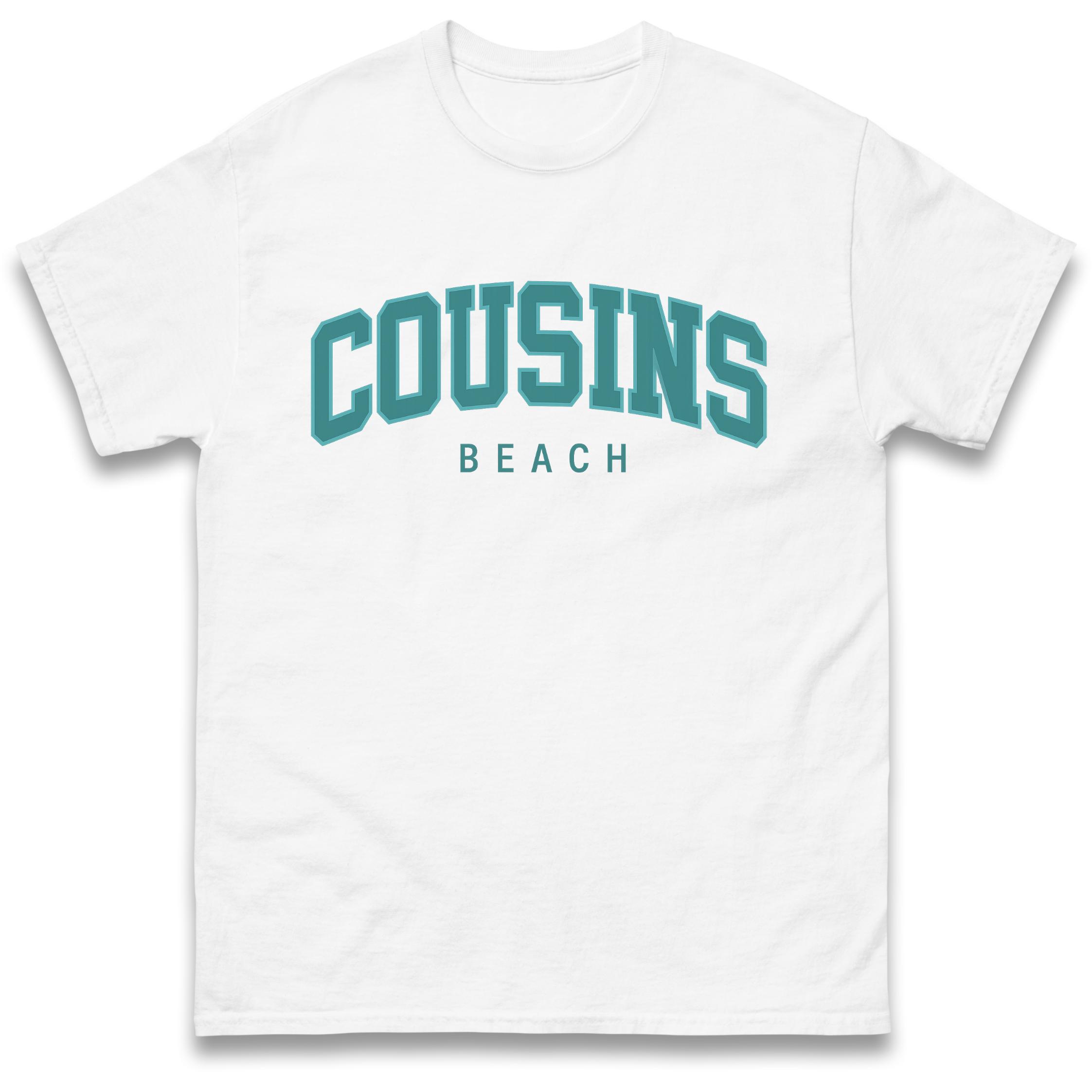 Cousins Beach T-Shirt Tshirt Mens Womens Tops Unisex Tees 100% Cotton 2XL
