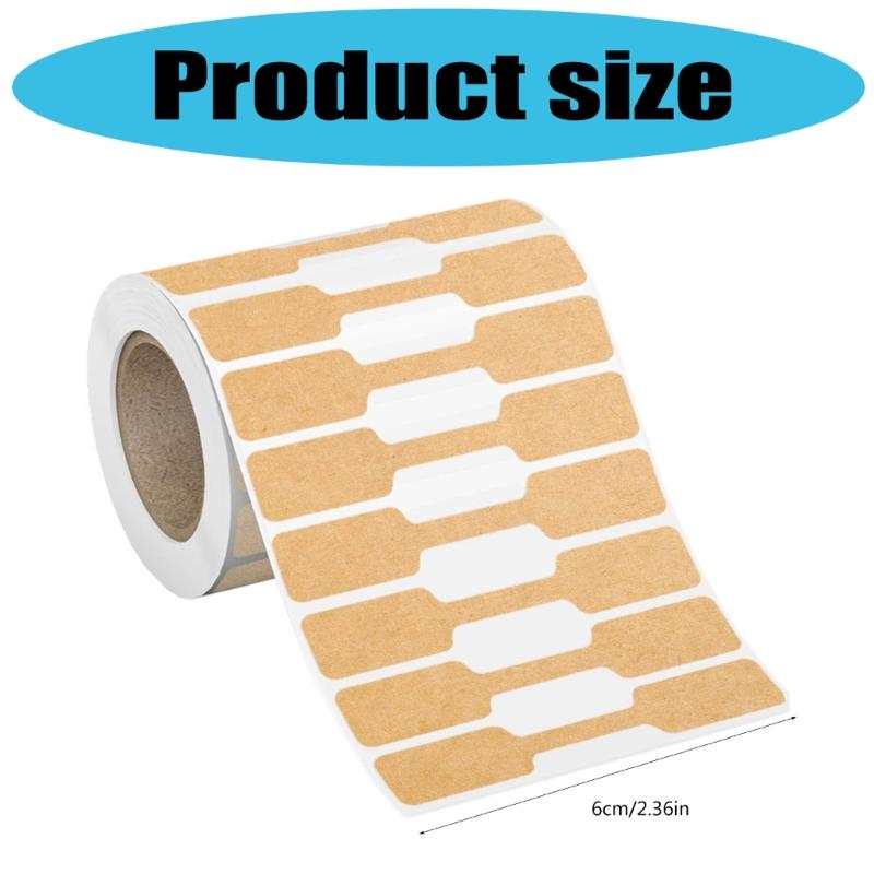 Wiederverwendbare Aufkleberetiketten für Schmuckauslage Selbstklebend Anpassbare Form Preisetiketten Bastelbedarf