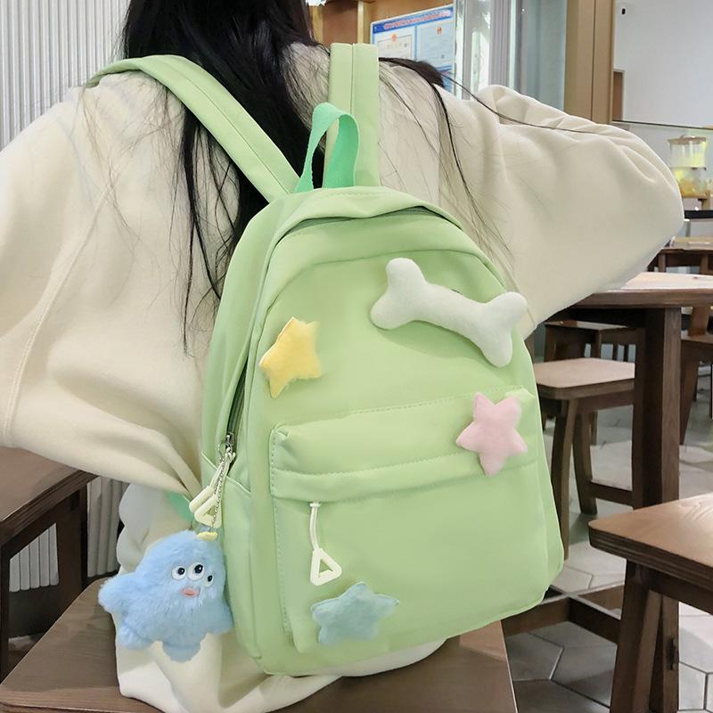 

Kindergarten Girls Children s Spring Outing Small Backpack Solid Color Girl Cute Backpack