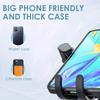 Universal Car Phone Holder with Ventilation Hook for 360 Degree Rotation Installation Anti Shake Supports All Phone Xiaomi