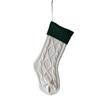 2026 Christmas Knitted Wool Socks and Color Block Diamond Stockings with Gift and Candy Bags