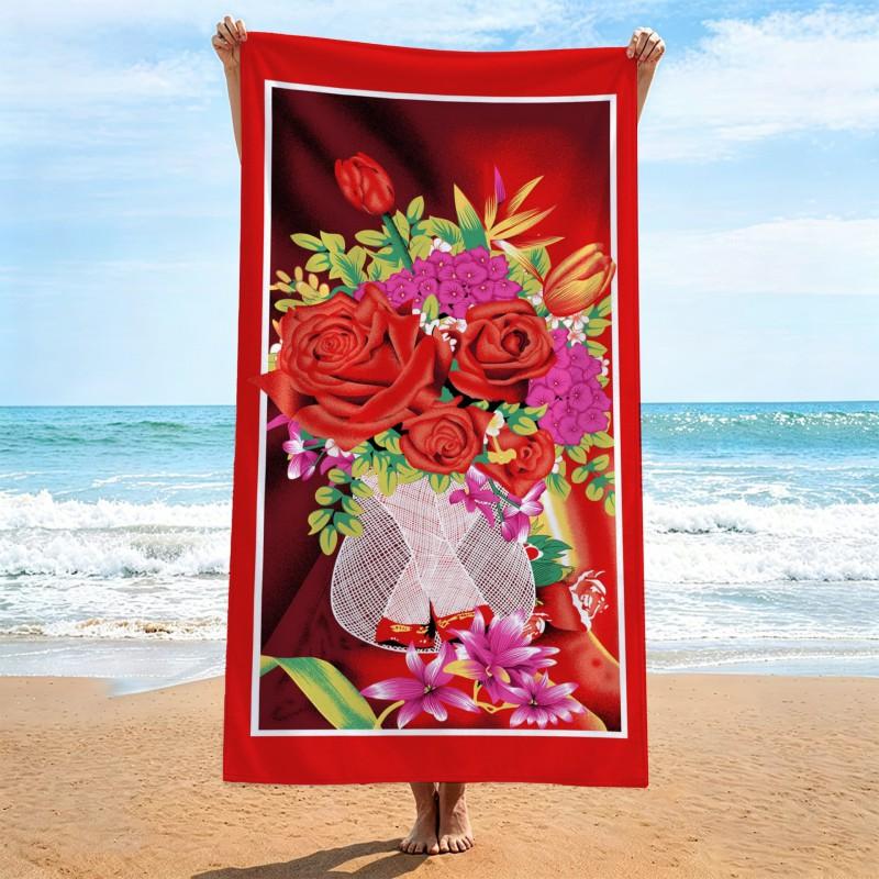 Ultra Absorbent Quick Dry Microfiber Beach Towel Pool Swim Spa Travel Lightweight Bath 70x140cm