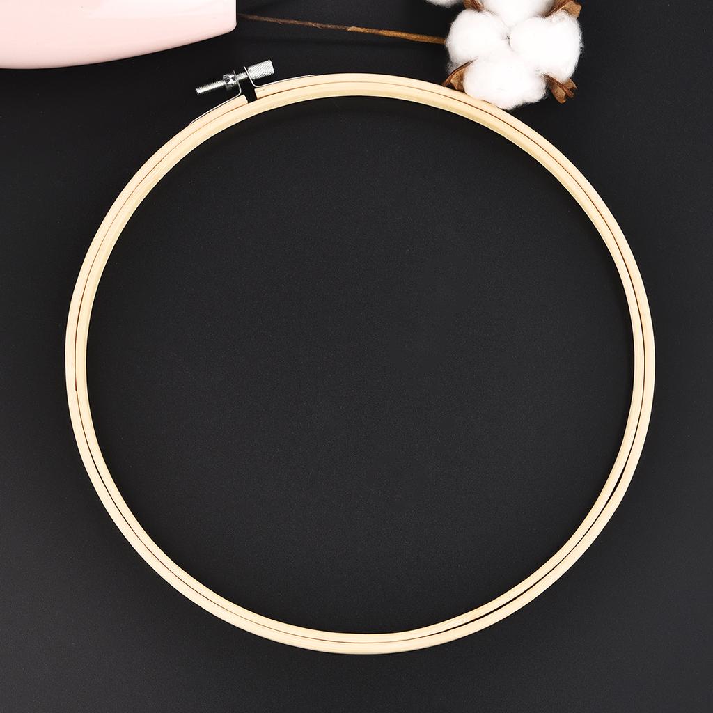 Wooden Embroidery Hoops Frame Set Embroidery Hoop Ring Machine Needlecraft Household Sewing Tools Needlecraft Sewing