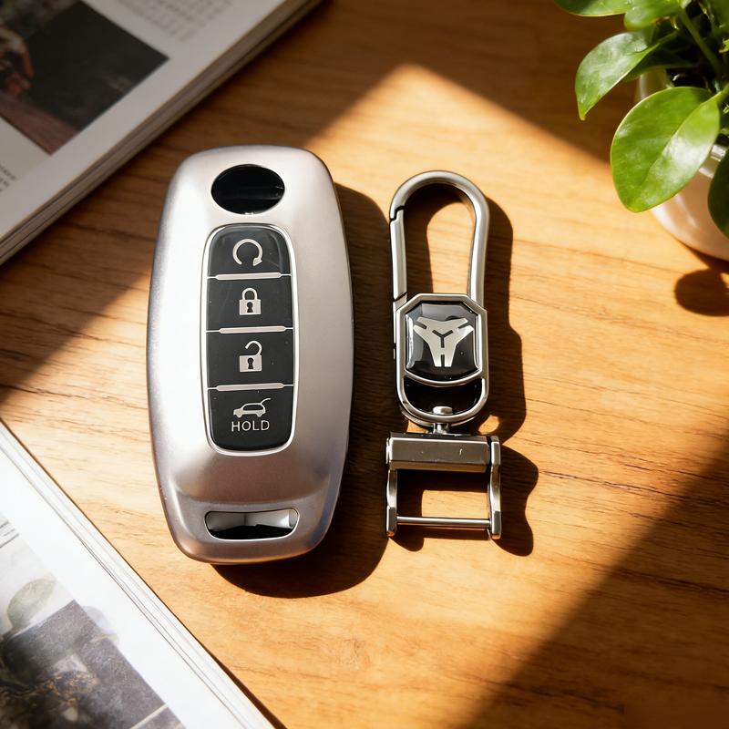 Smooth Tpu For Nissan Teana X-Trail T33 Altima Qashqai J12 Juke Kicks Ariya Remote Car Key Case Cover Keychain Accessories