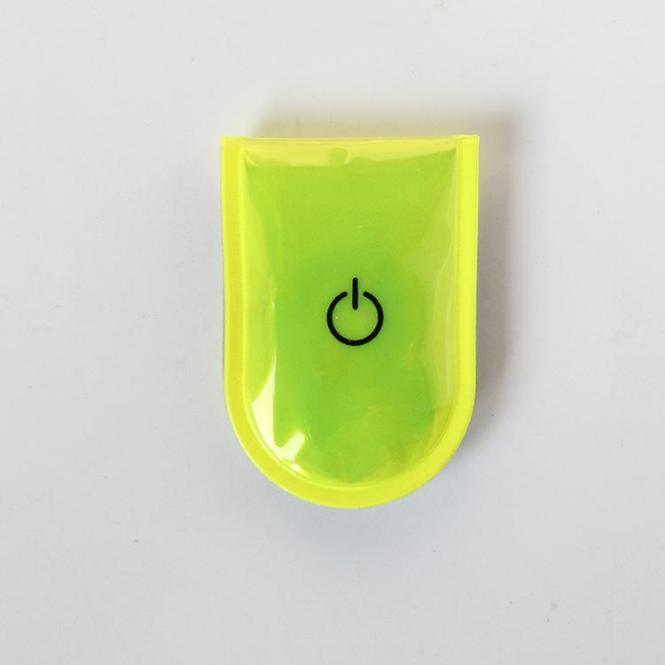 Outdoor Sports Night Running Safety Light LED Bicycle Light Reflective Warning Signal Clip Lamp Mountain MTB Bike Cycling Light