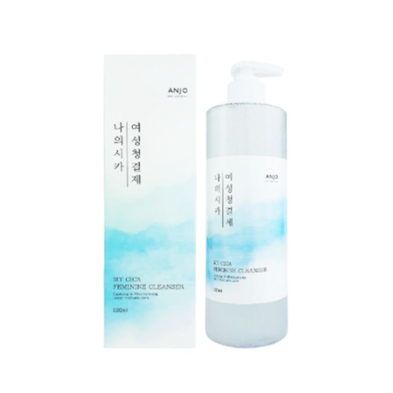 ANJO My Cica Feminine Wash 500ml – Gentle pH-Balanced Intimate Cleanser for Daily Freshness & Comfort