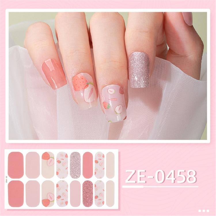 Nail Polish Sticker Nail Strips Nail Polish Art Stickers Wraps Sticker Nails