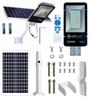 Garden Lantern, Solar Lamp, Pole-mounted, Powerful 3000W, Street Panel, 648 LED