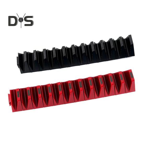 

Набор из 2 настраиваемых органайзеров для гаечных ключей, компактный, простой в использовании, универсальный держатель для гаечных ключей, органайзер для хранения инструментов чёрный/красный