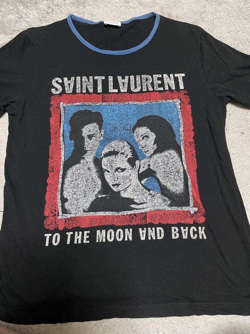 

[Б/У] Графическая футболка SAINT LAURENT