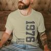 1976 Years T-Shirts Made In 1976 Limited Edition Unisex Unisex 50th Irthday Gifts Short Sleeve Vintage Tshirts