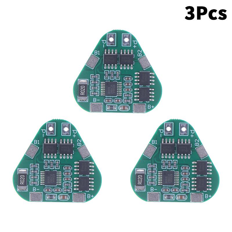 1/3/5Pcs 3S 12V 18650 Lithium Battery Protection Board 11.1V 12.6V Overcharge Over-Discharge Protect 8A 3 Cell Pack Li-Ion