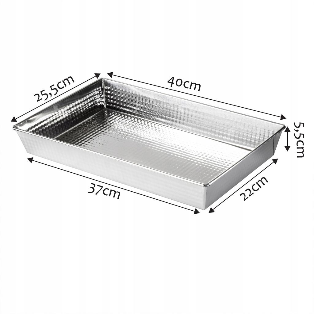 KADAX Blacha Forma Do Pieczenia Ciasta Fakturowana