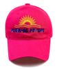 Wig Sunrise Effect Washing Cap-Hot Pink