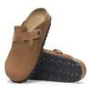 Birkenstock Boston Embossed Corduroy Dark Tea Unisex Sneakers 1028227
