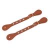 1 Pair Spur Straps   Rhinestone Decorated Synthetic Lther   Vintage Spur Boot Straps for Boots Equipment