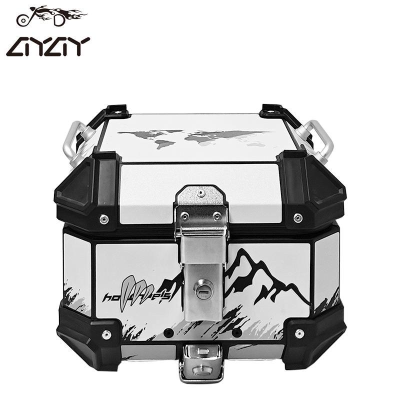18L Top Case & 38L Side Case Universal Aluminum for Motorcycles & Electric Vehicles