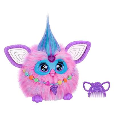 Hasbro Furby Cotton Candy Pink and Blue Voice-Activated Interactive Toy for Boys and Girls Ages 6+ with 15 Fashion Accessories, Animatronic, Motorized