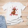 Dog Valentine Gift Cute Dachshund Valentine_s Day T-Shirt Unisex T-shirt 8