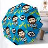 1pc Messi, Soccer Jersey Automatic Umbrella Durable Iron Frame & Plastic Handle, Gift for Men & Women, Sturdy Construction, Best for Christmas, Hellow