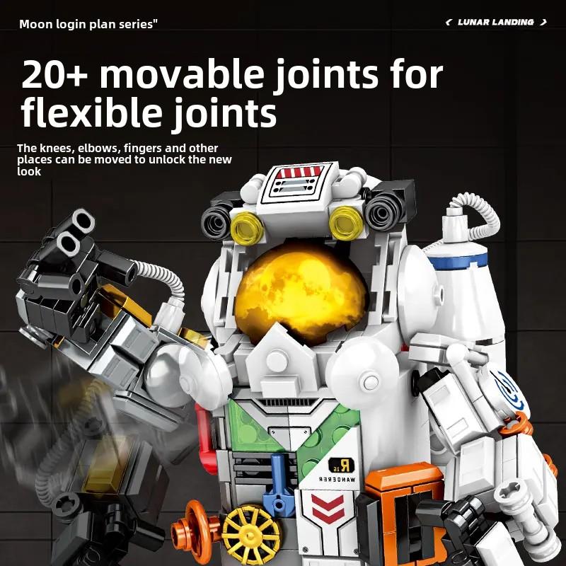 Astronaut building blocks Aerospace Building blocks Aerospace astronaut model bricks Childrens toys Childrens gifts