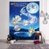 Japan Anime Sumikko Gurashi Wall Tapestry Hanging Tarot Hippie Wall Rugs Dorm Wall Hanging Sheets