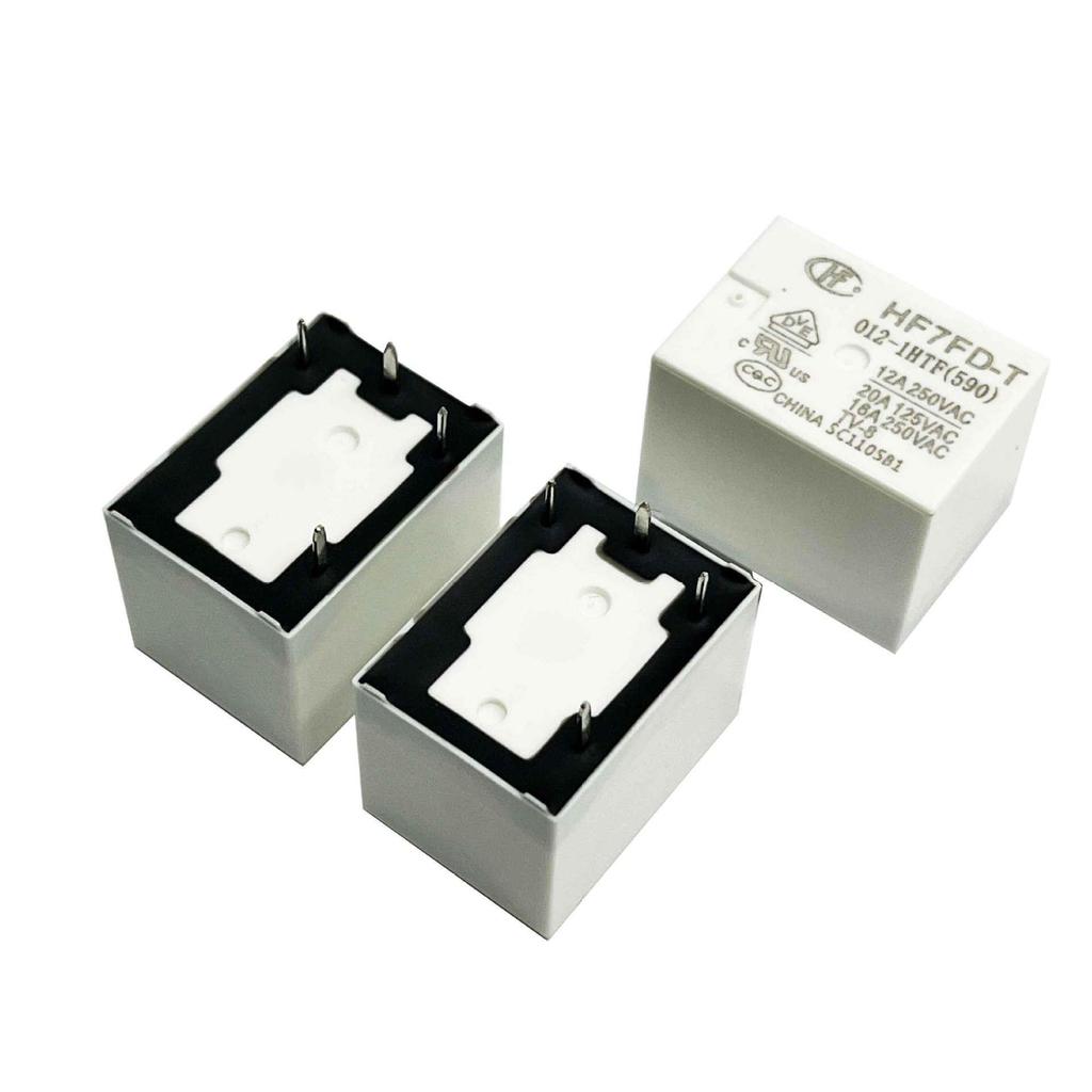 12V 4-Pin 20A Hongfa Power Relay HF7FD-T-012-1HTF(590)