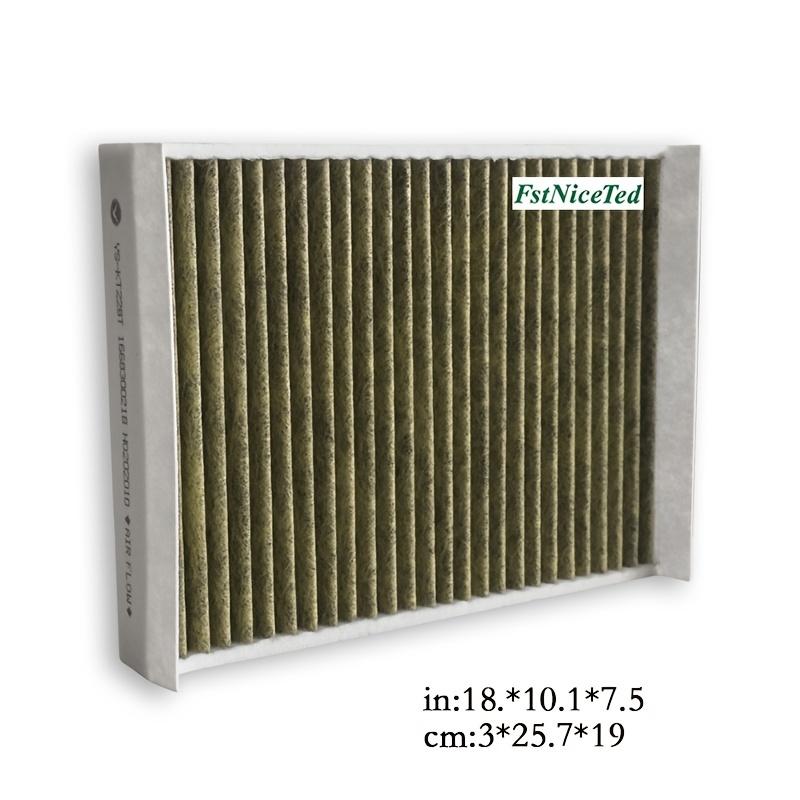 Activated Carbon Yellow Non-woven AC Filter for Mercedes-Benz C,M,GL Class External OE 1668300218/018