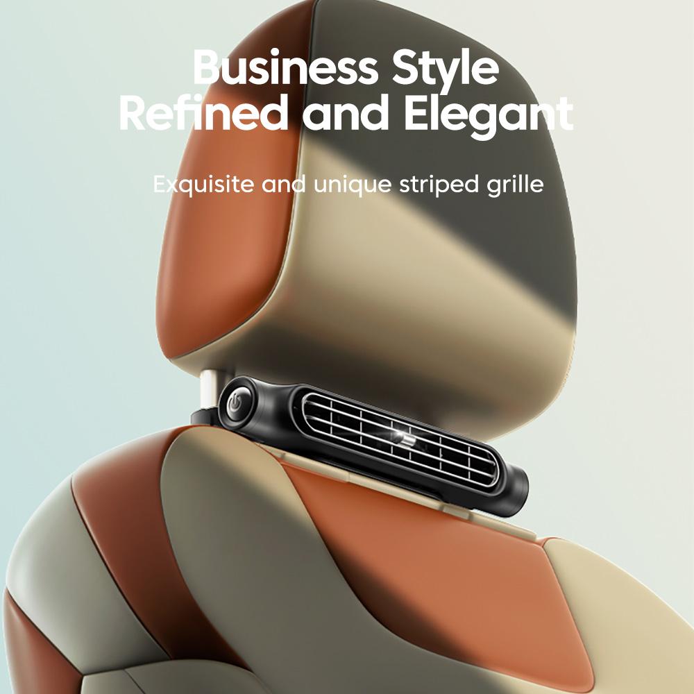 Portable Car Seat Fan Car Front Rear Headrest Backrest Cooling Electric Fan USB Power Supply Fan Air Conditioner