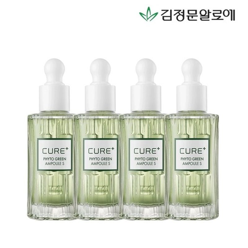 CURE [Kim Jeong-moon Aloe] Cure Phytogreen Ampoule 4ea FREE