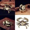Crabs Statue Figurines Crabs Decors Sculptures Brass Crabs Decorative Objects Table Centerpieces for Home Decorations