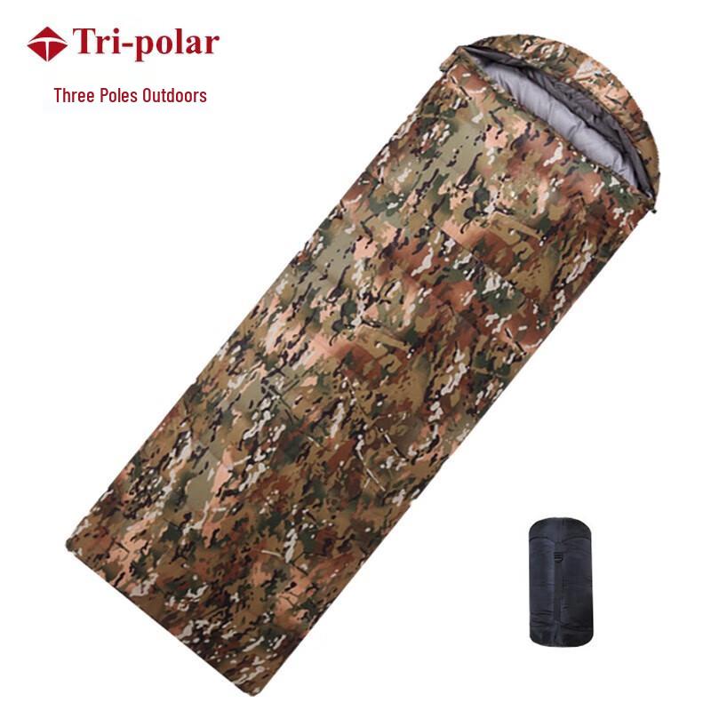 

Tri-polar Camouflage Envelope Sleeping Bag