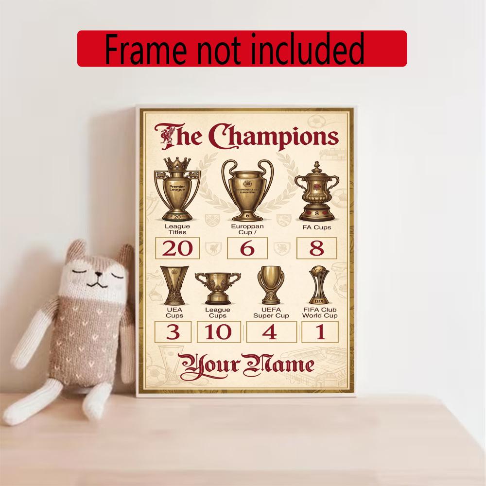 Liverpool Fc Personalized Name Round Diamond Painting Kit Diamond Embroidery Painting Rhinestones Mosaic Frameless Handwork Decoration Arts