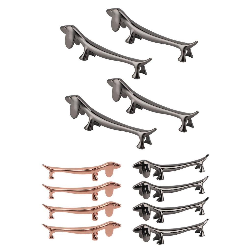 4 KS Podložka pod hůlky Zinková slitina Pokovování Opakovaně použitelná Stojan na večeřovou lžíci pro držení lžíce vidličky