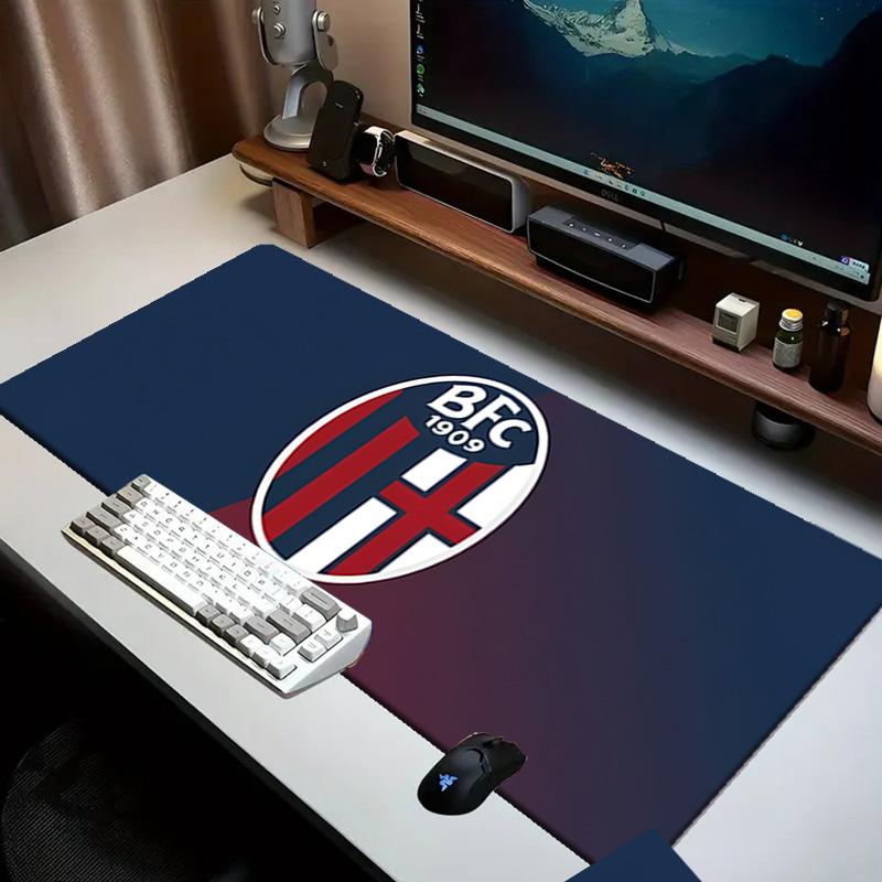 Bologna Crest Design Mouse Pad Office Desk Mat, Gaming Mouse Pad Mousepad, Keyboard pad,Heavy-Duty Non-Slip Rubber Backing, Gift