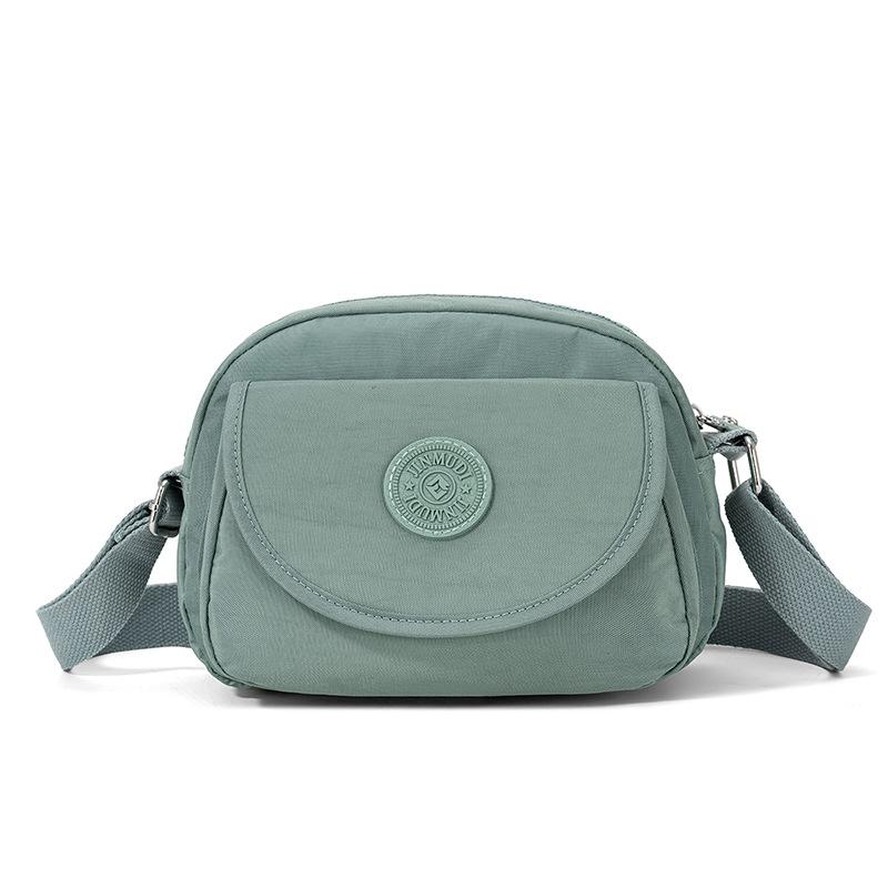 Waterproof Nylon Phone Bag Women's Multi-compartment Shoulder Bag Crossbody Bag