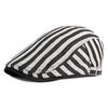 Newsboy Caps for Men Beret Spring Summer Cap Women's Breathable Striped Forward Cap Gatsby Painters Hats Ivy Hat Hombre Boina