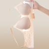 Kleine Brust Unterstützung Weich und Stützend Sexy Tiefer V Nahtlose Dessous Französische Spitze BH für Frauen