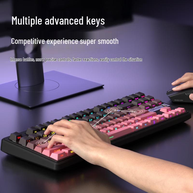 Forerunner V80S Tri-Mode Membrane Keyboard