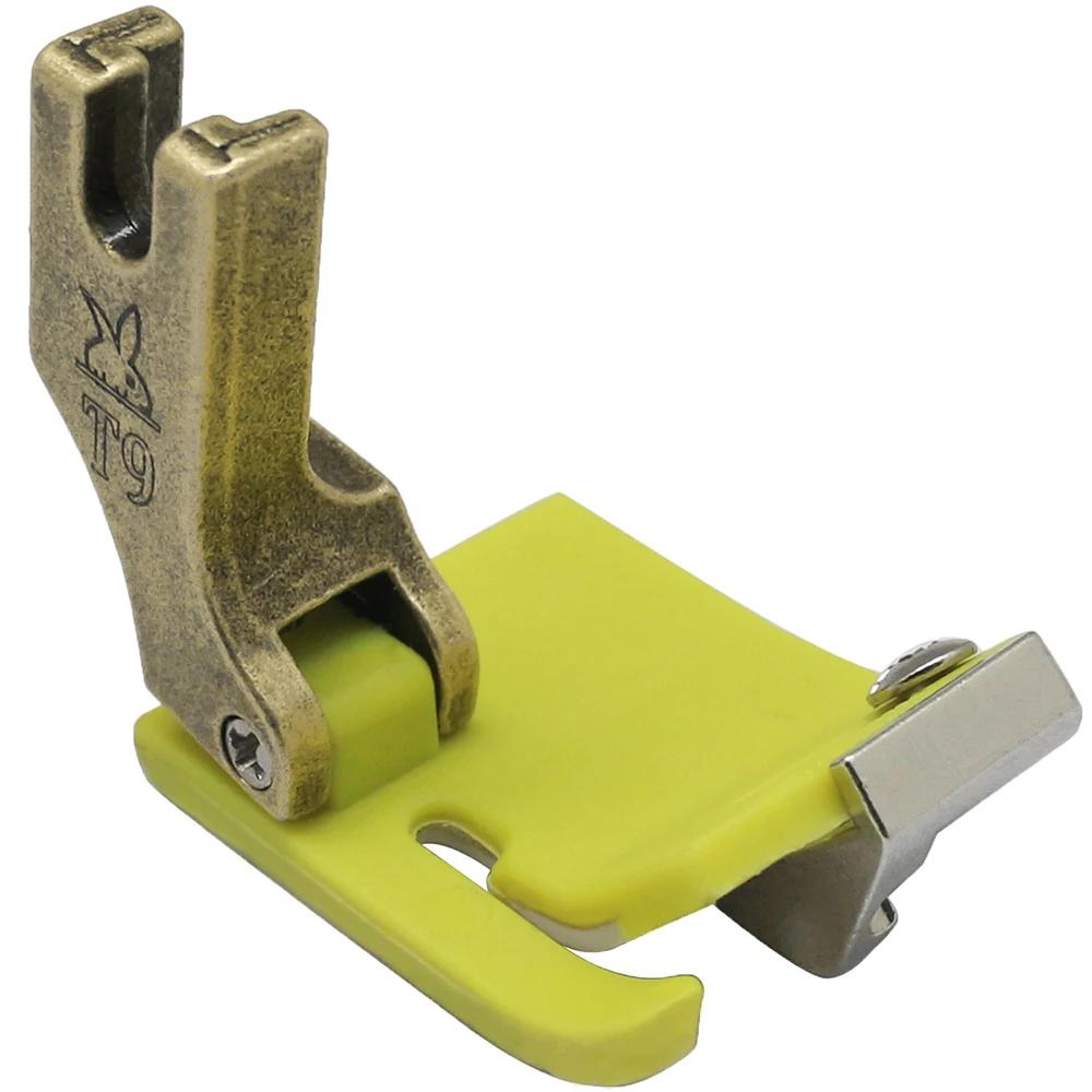 

Plastic T9 Adjustable Multi-Function Presser Foot Hemming Rolling Edge Guide Feet for Industrial Sewing Machine Accessories