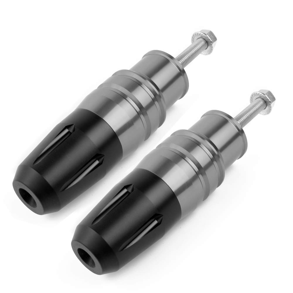 Aluminum Muffler Slider Exhaust Pipe Slider 2pcs for Kawasaki Kawasaki Z1000 Z1000SX 2010-2019