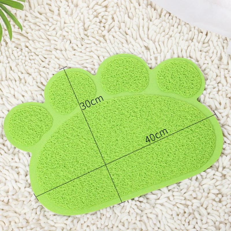 New Cat Litter Mat Pet Meal Pad Anti Dirt Prevent Slippery Cushion Splashing Sand Rug Cats Cage Foot Mat Dog Carpet Pet Products